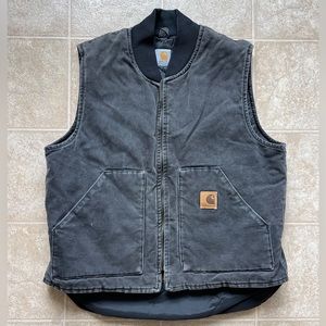 Vintage Black Carhartt Vest